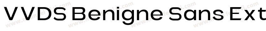 VVDS Benigne Sans ExtraLight字体转换